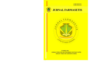 					View Vol. 12 No. 4 (2023): Jurnal Farmasetis: November 2023
				