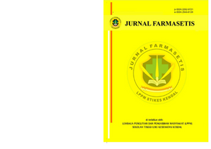 					View Vol. 13 No. 4 (2024): Jurnal Farmasetis: November 2024
				